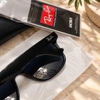 RB2140 Classic Black Designer Sunglasses – Premium UV Protection | Complete Set
