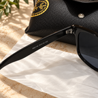RB2140 Classic Black Designer Sunglasses – Premium UV Protection | Complete Set