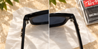 RB2140 Classic Black Designer Sunglasses – Premium UV Protection | Complete Set
